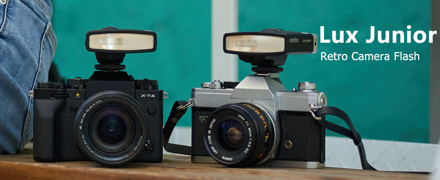 Amazon.com : Godox Lux Junior Retro Camera Flash, GN12 Vintage